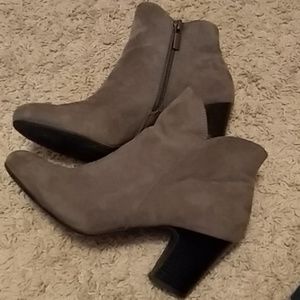 Soft Gray Booties